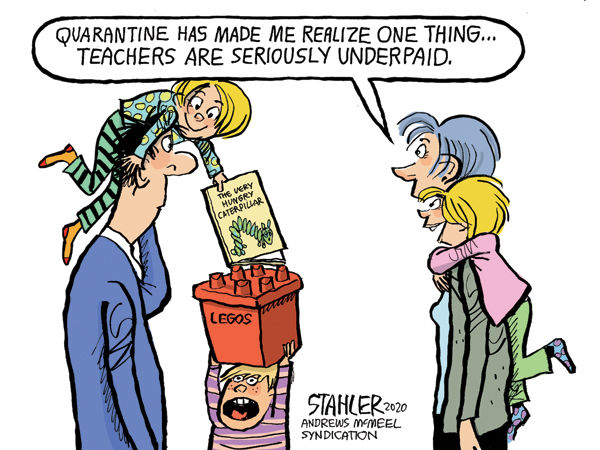 The latest editorial cartoon